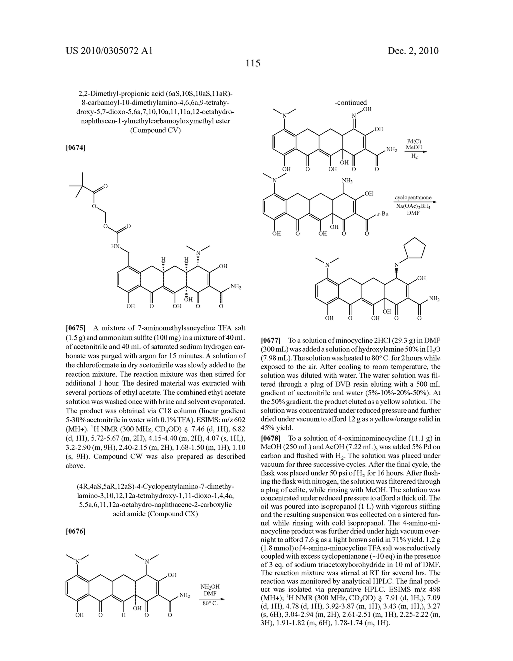 Substituted Tetracycline Compounds - diagram, schematic, and image 117