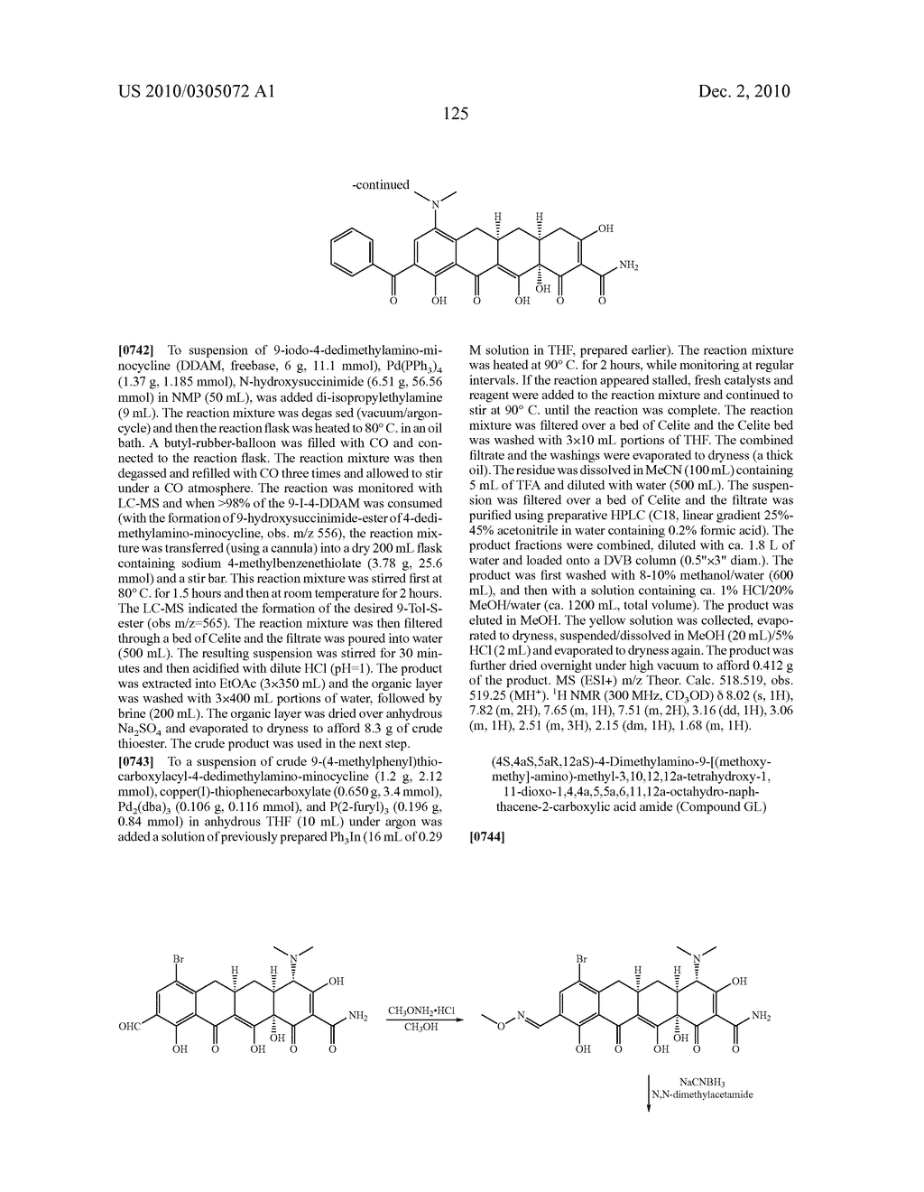 Substituted Tetracycline Compounds - diagram, schematic, and image 127