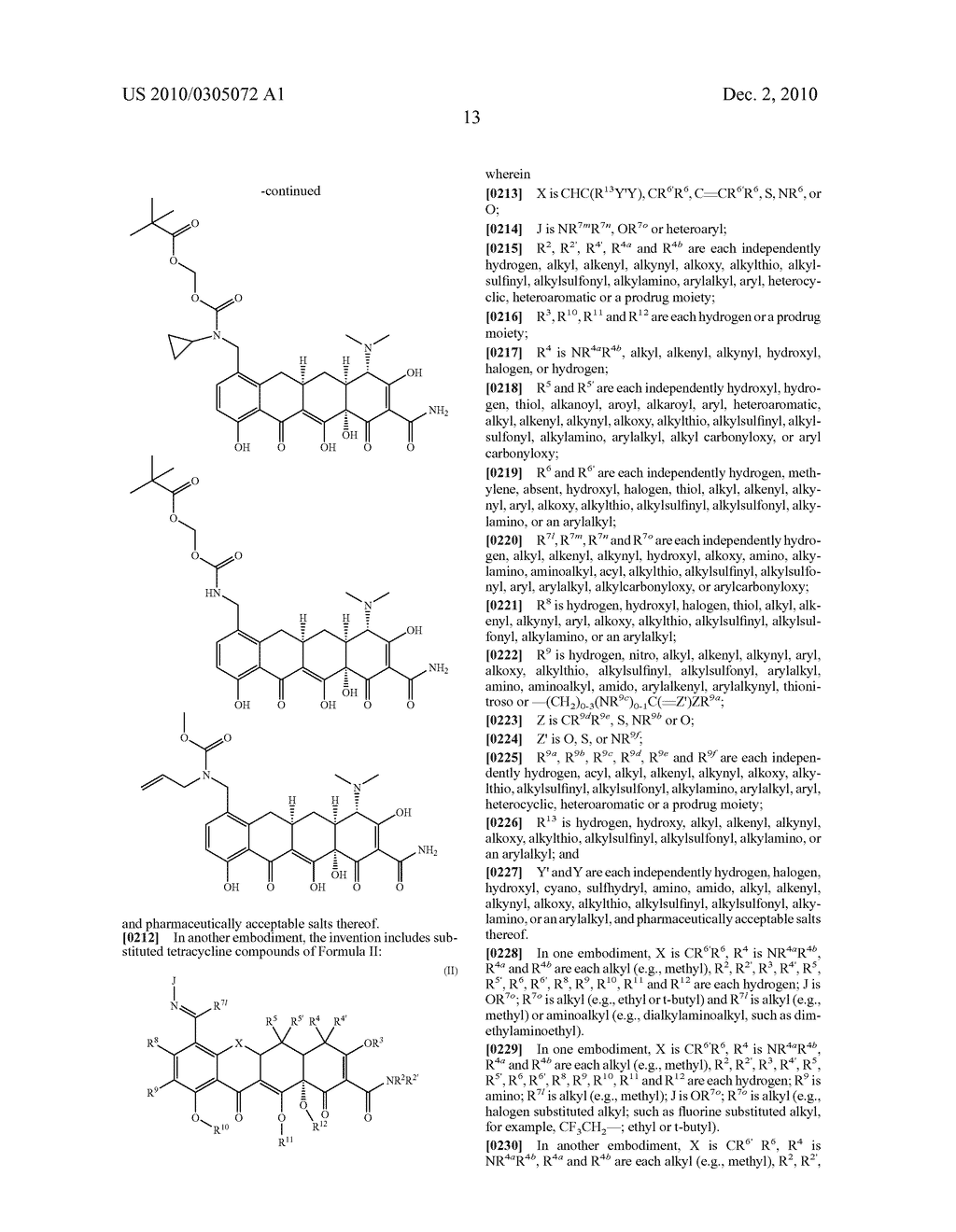 Substituted Tetracycline Compounds - diagram, schematic, and image 15