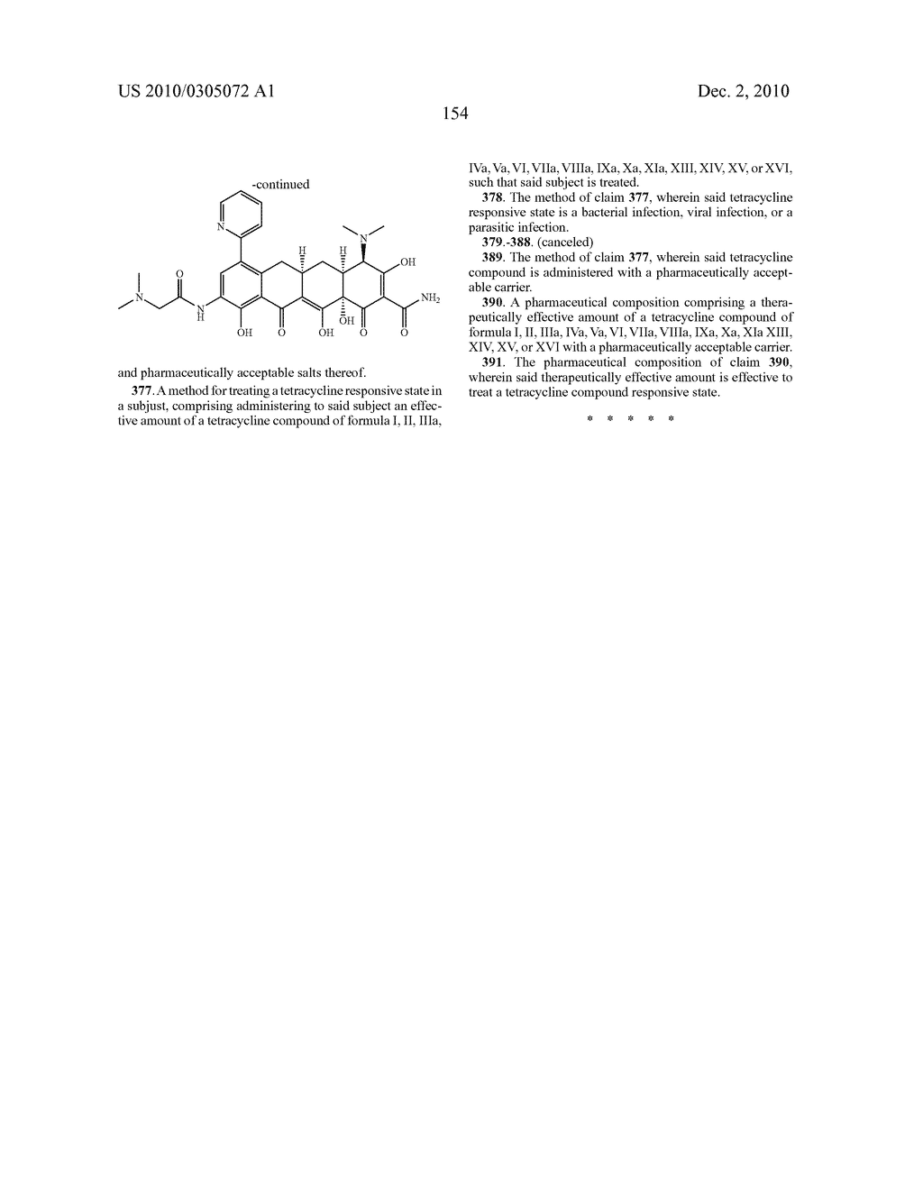 Substituted Tetracycline Compounds - diagram, schematic, and image 156