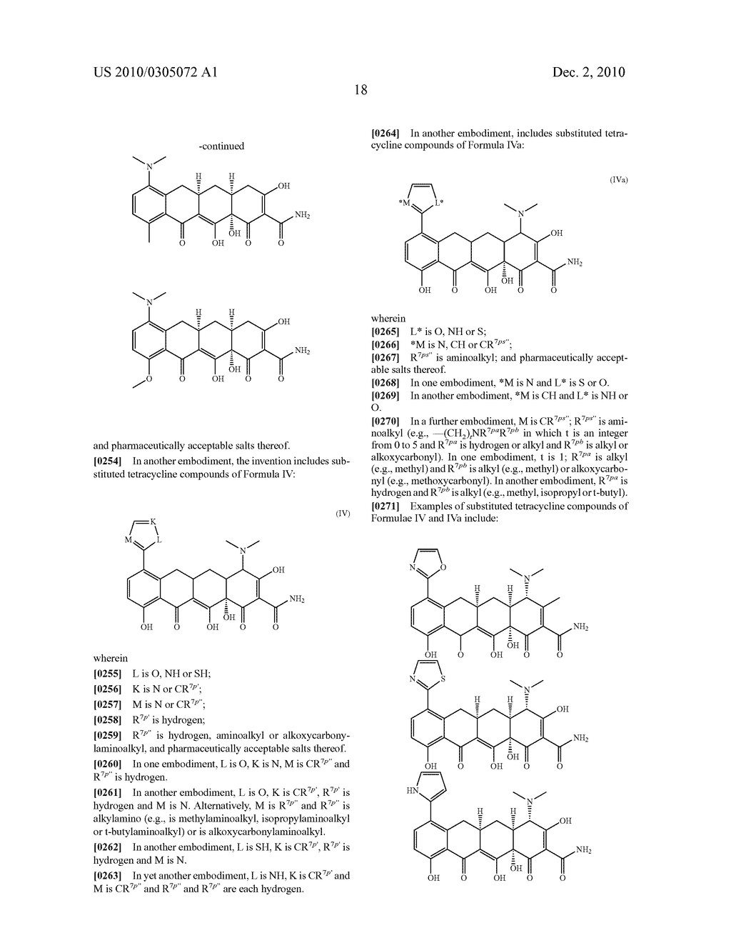 Substituted Tetracycline Compounds - diagram, schematic, and image 20