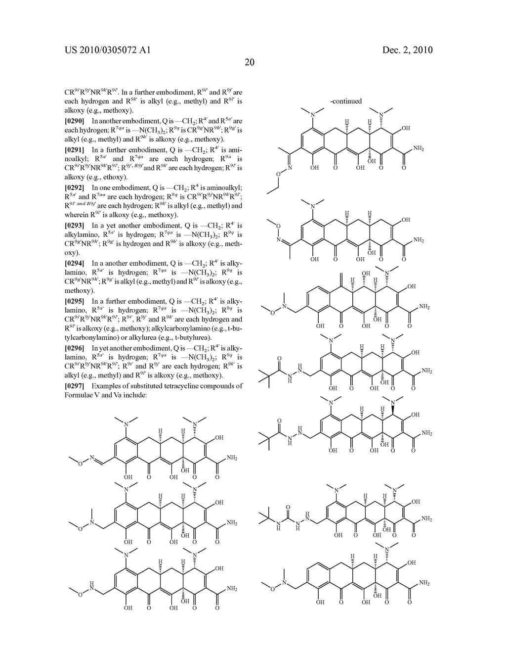 Substituted Tetracycline Compounds - diagram, schematic, and image 22