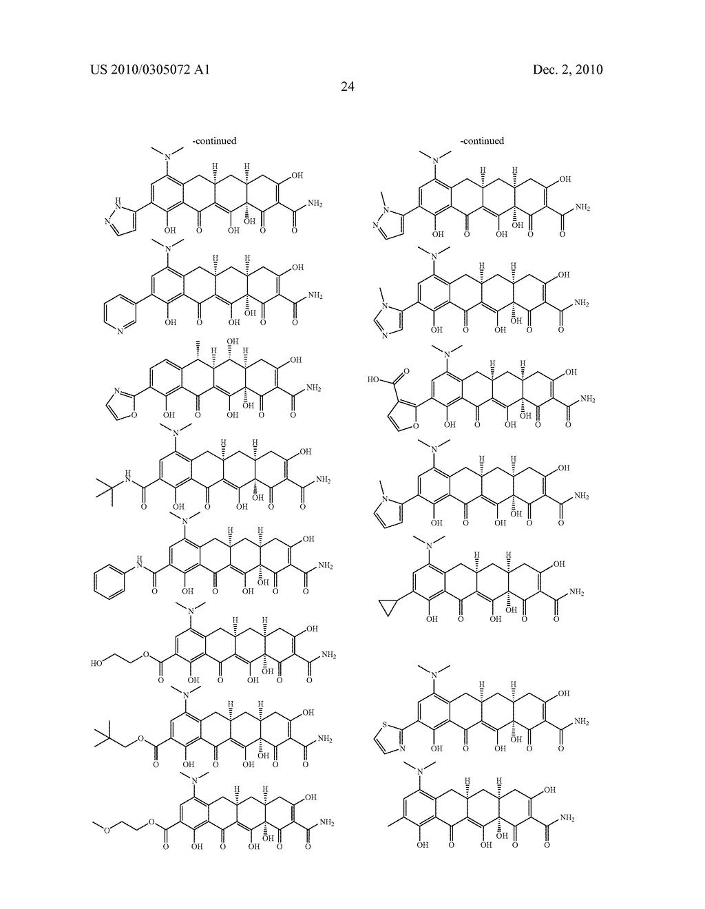 Substituted Tetracycline Compounds - diagram, schematic, and image 26
