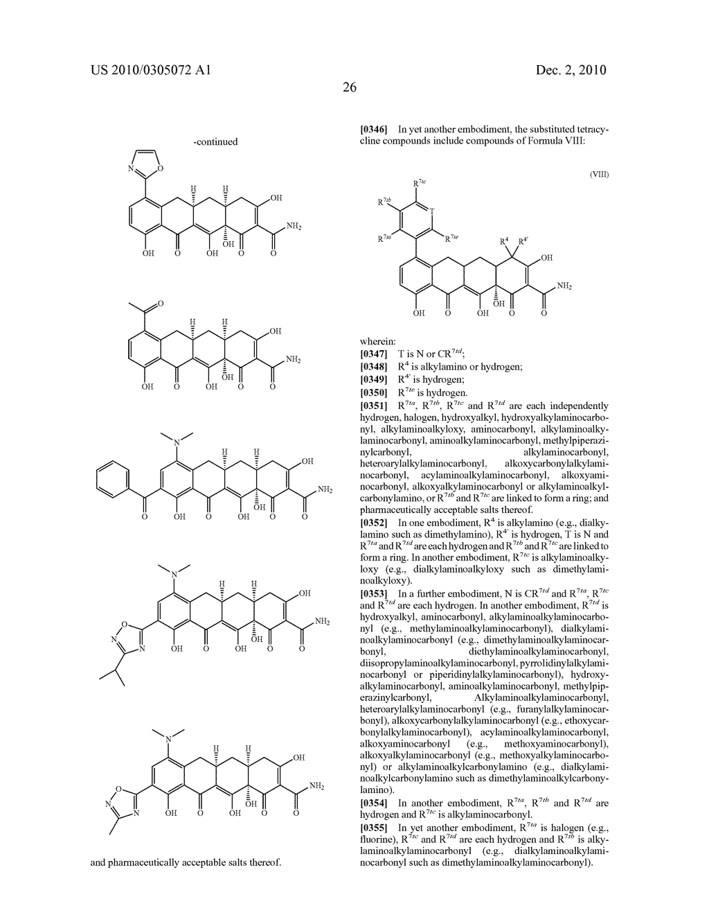 Substituted Tetracycline Compounds - diagram, schematic, and image 28