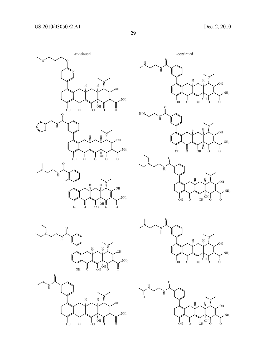 Substituted Tetracycline Compounds - diagram, schematic, and image 31