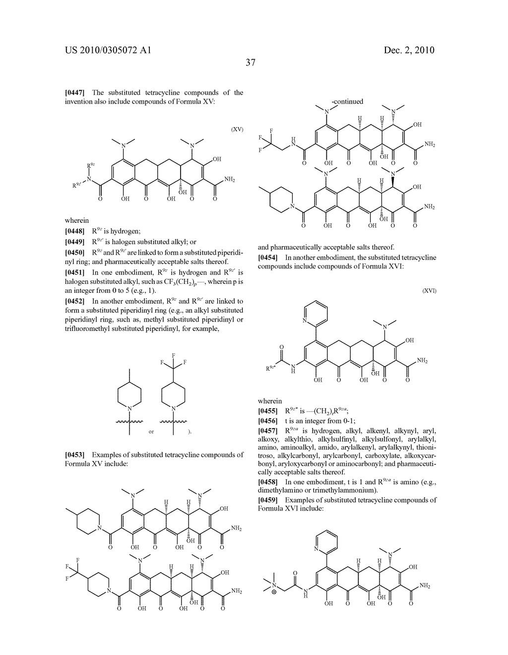 Substituted Tetracycline Compounds - diagram, schematic, and image 39