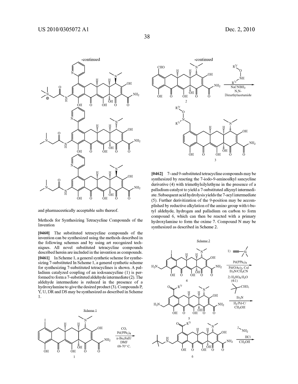 Substituted Tetracycline Compounds - diagram, schematic, and image 40