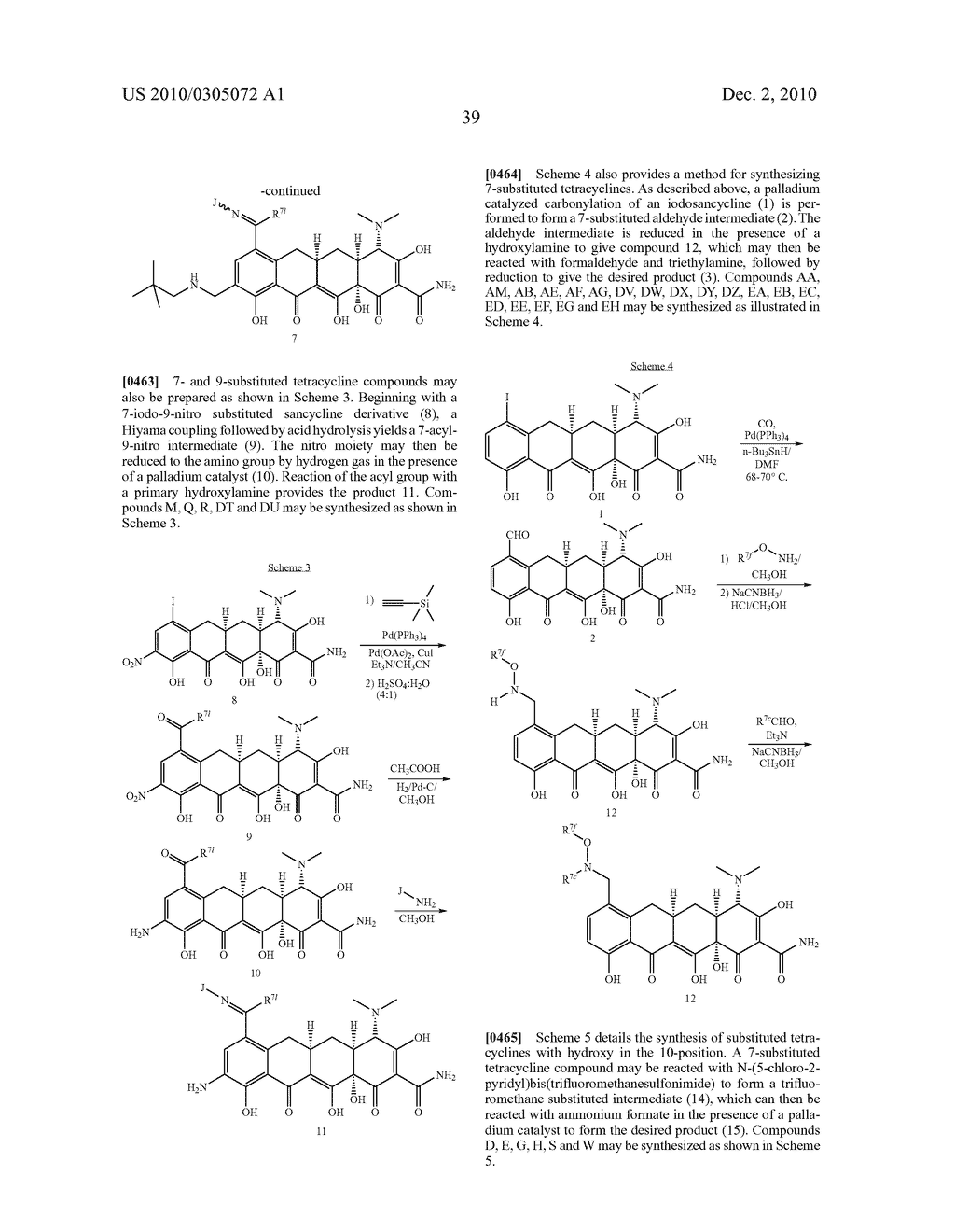 Substituted Tetracycline Compounds - diagram, schematic, and image 41