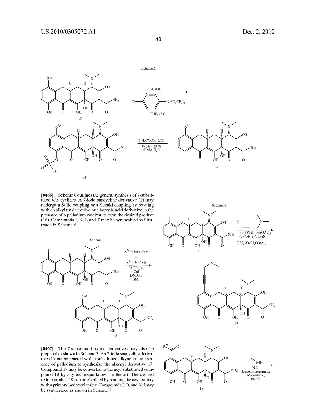 Substituted Tetracycline Compounds - diagram, schematic, and image 42