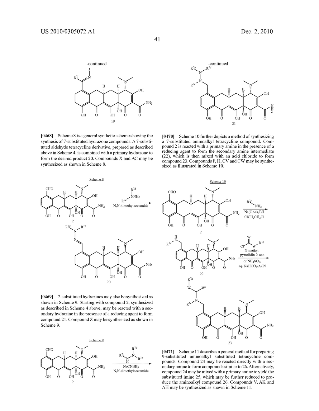 Substituted Tetracycline Compounds - diagram, schematic, and image 43