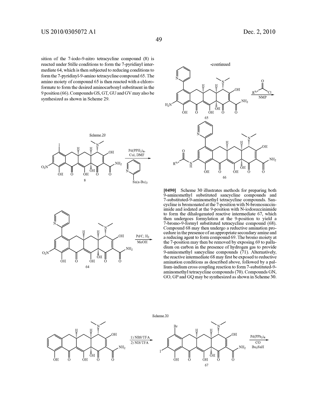 Substituted Tetracycline Compounds - diagram, schematic, and image 51
