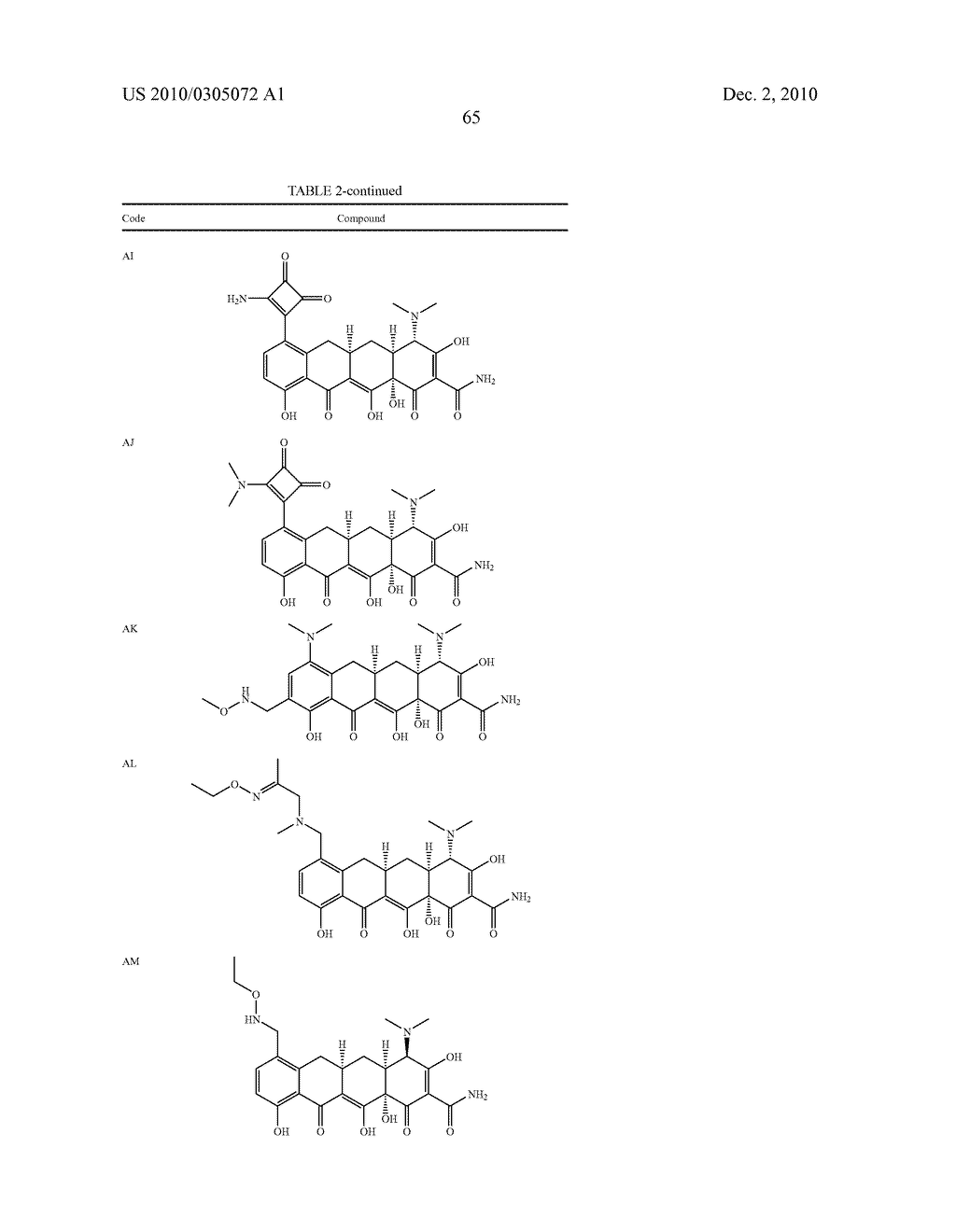 Substituted Tetracycline Compounds - diagram, schematic, and image 67