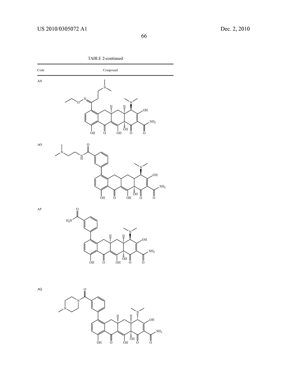 Substituted Tetracycline Compounds - diagram, schematic, and image 68