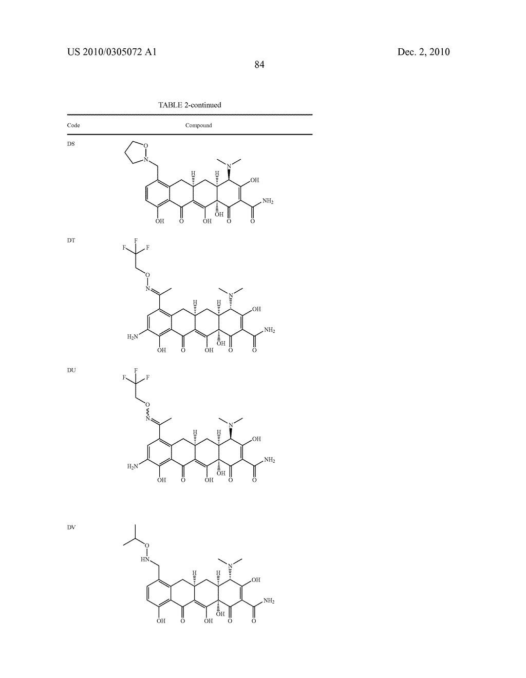 Substituted Tetracycline Compounds - diagram, schematic, and image 86