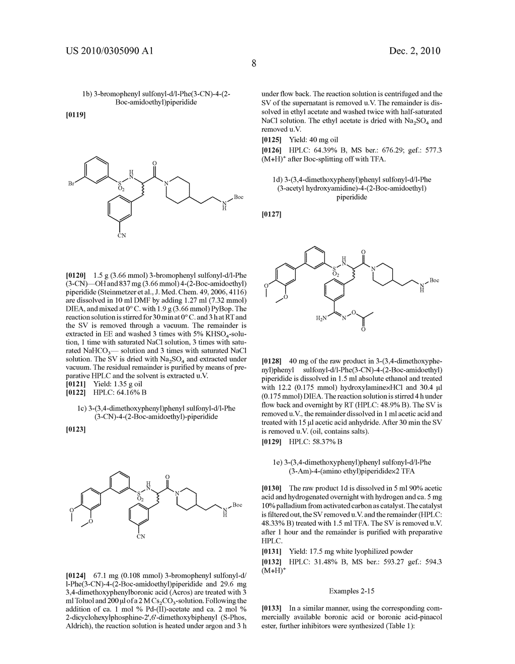 META-SUBSTITUTED PHENYL SULFONYL AMIDES OF SECONDARY AMINO ACID AMIDES, THE PRODUCTION THEREOF, AND USE THEREOF AS MATRIPTASE INHIBITORS - diagram, schematic, and image 09