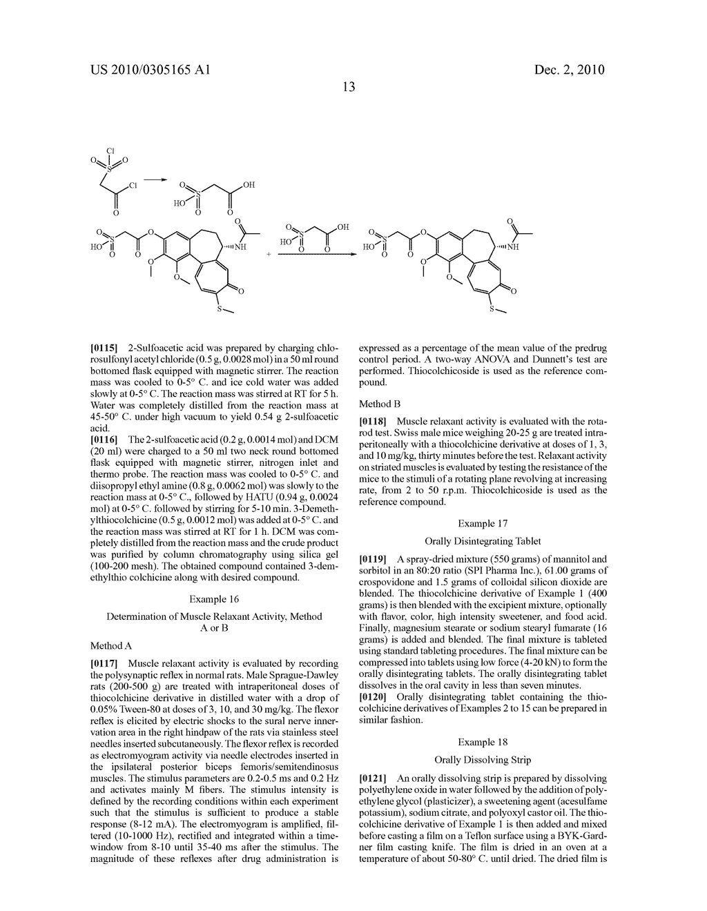 THIOCOLCHICINE DERIVATIVES, METHOD OF MAKING AND METHODS OF USE THEREOF - diagram, schematic, and image 14