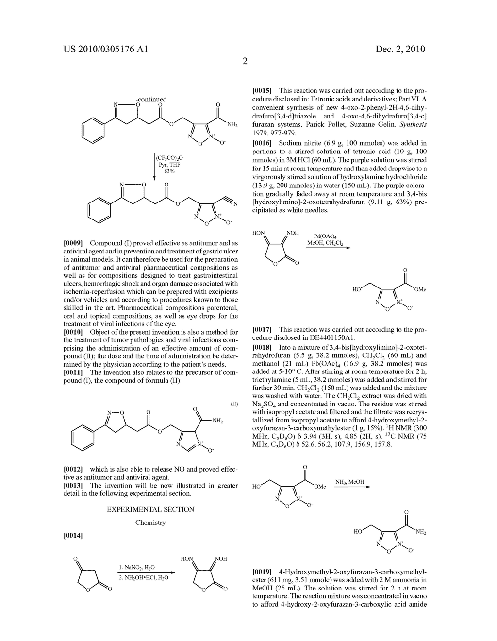 (S,R.)-3-PHENYL-4,5 DIHYDRO-5-ISOXAZOLE ACETIC ACID-NITRIC OXIDE AND USE THEREOF AS ANTI-CANCER AND ANTIVIRAL AGENT - diagram, schematic, and image 08