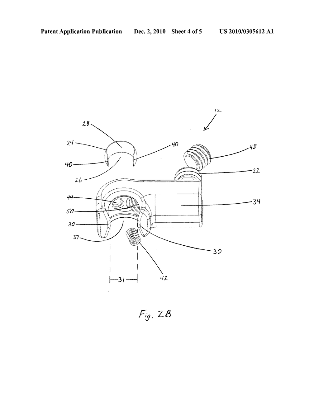 Polyaxial Cross Connector and Methods of Use Thereof - diagram, schematic, and image 05
