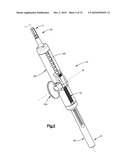 SURGICAL INSTRUMENT FOR FIXING A CLAMP TO A BONE FIXATION DEVICE diagram and image