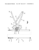 SURGICAL INSTRUMENT FOR FIXING A CLAMP TO A BONE FIXATION DEVICE diagram and image