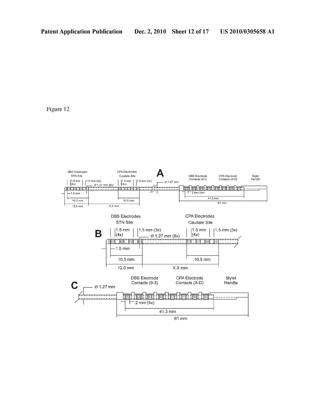 APPARATUS AND METHOD FOR MODULATING NEUROCHEMICAL LEVELS IN THE BRAIN - diagram, schematic, and image 13