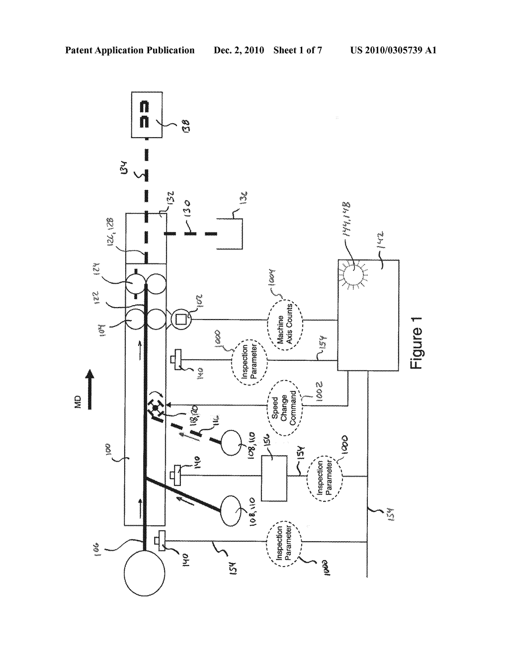 SYSTEMS AND METHODS FOR CONTROLLING PHASING OF ADVANCING SUBSTRATES IN ABSORBENT ARTICLE CONVERTING LINES - diagram, schematic, and image 02