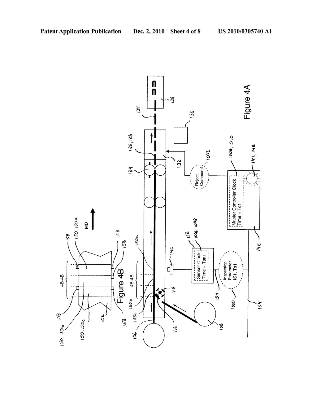 SYSTEMS AND METHODS FOR DETECTING AND REJECTING DEFECTIVE ABSORBENT ARTICLES FROM A CONVERTING LINE - diagram, schematic, and image 05