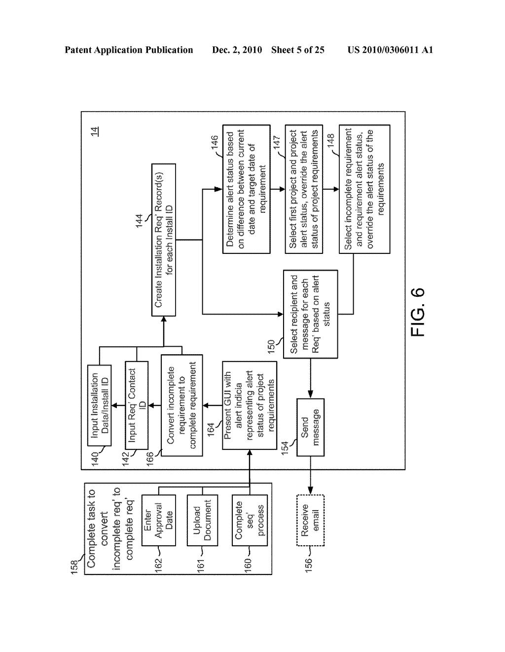 Project Management System and Method - diagram, schematic, and image 06