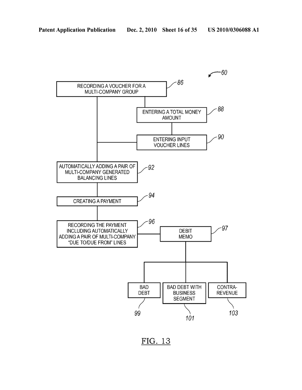 SINGLE OR MULTI-COMPANY BUSINESS ACCOUNTING SYSTEM AND METHOD FOR SAME INCLUDING ACCOUNT NUMBER MAINTENANCE - diagram, schematic, and image 17