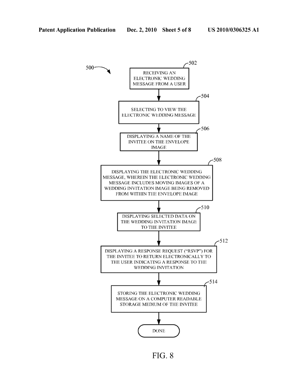 Animated Wedding Collection System and Method - diagram, schematic, and image 06