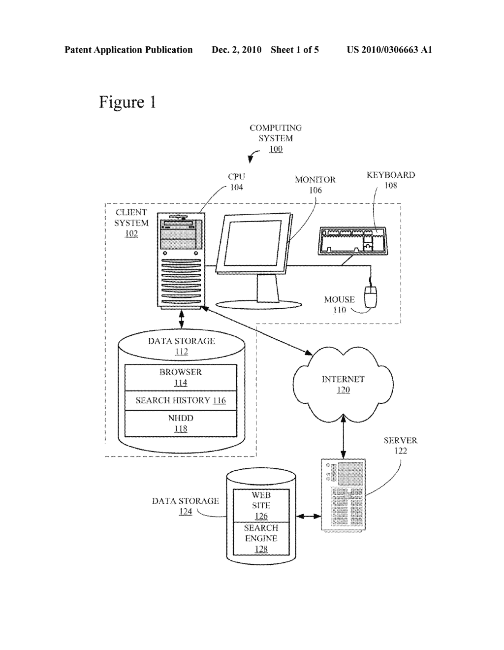 Sequential Clicked Link Display Mechanism - diagram, schematic, and image 02