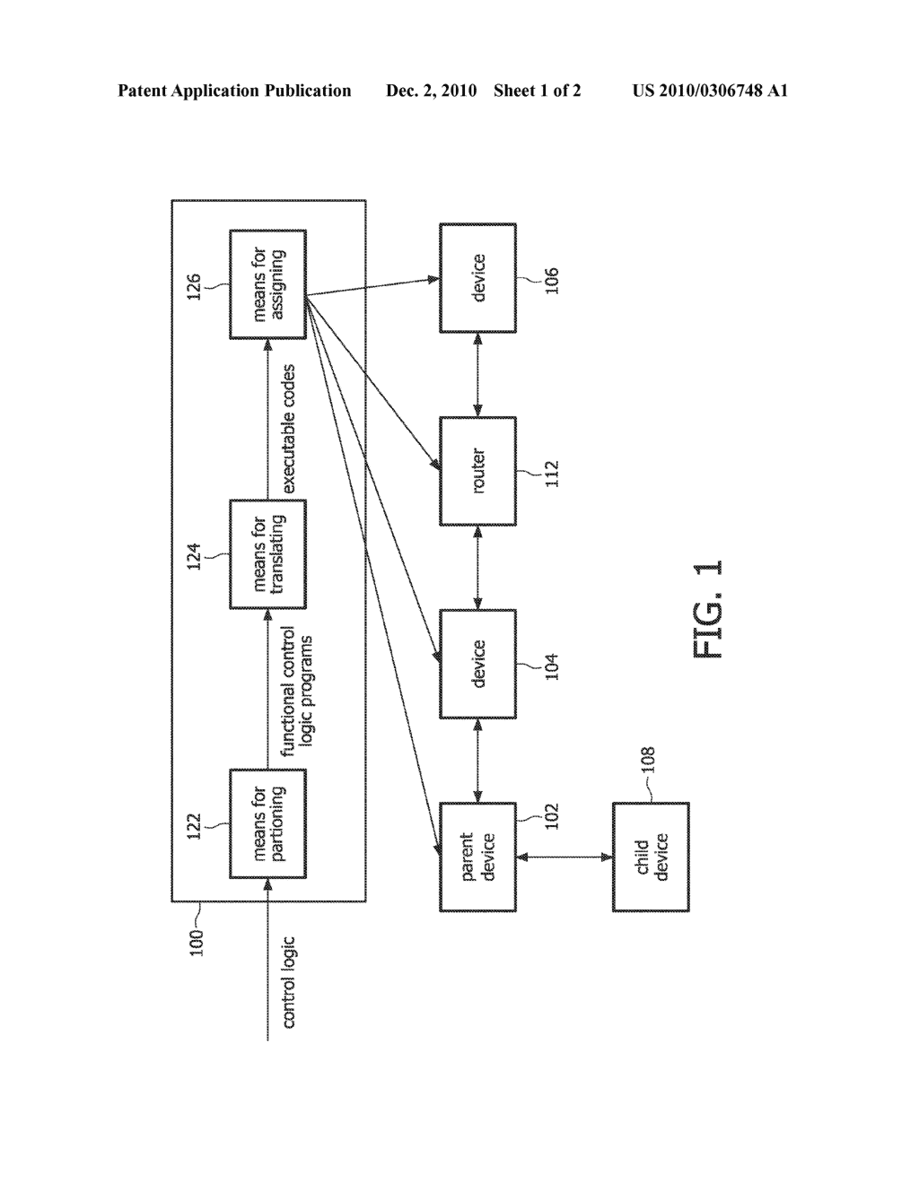 COMPILER AND COMPILING METHOD FOR A NETWORKED CONTROL SYSTEM COMPRISING A PLURALITY OF DEVICES - diagram, schematic, and image 02