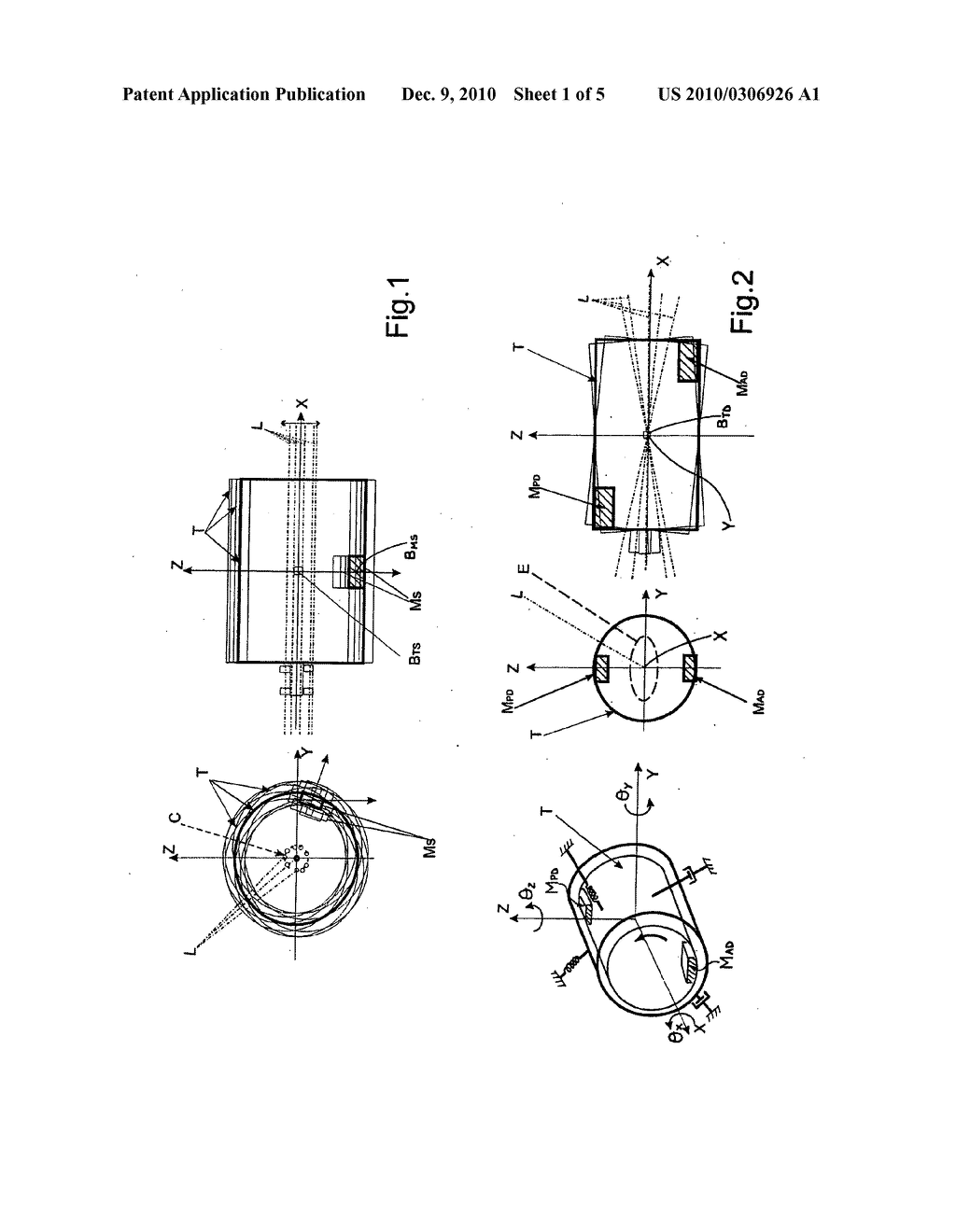 Laundry Washing Machine with an Electronic Device for Sensing the Motion of the Wash Assembly Due To the Dynamic Unbalance of the Wash Laundry Drum Assembly, And Relative Operating Method - diagram, schematic, and image 02