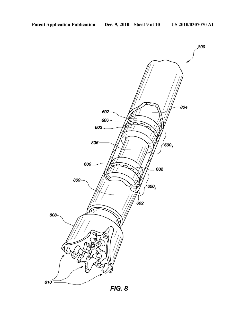 METHOD OF FABRICATING POLYCRYSTALLINE DIAMOND AND A POLYCRYSTALLINE DIAMOND COMPACT - diagram, schematic, and image 10