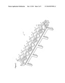 SUPPORT MEMBER FOR PLACING REINFORCING BARS diagram and image