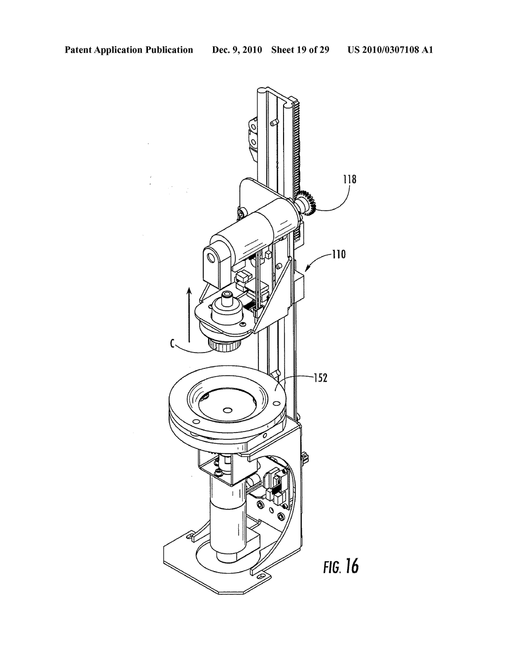 Devices for Capping Vials Useful in System and Method for Dispensing Prescriptions - diagram, schematic, and image 20