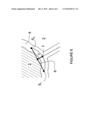 GAS FILTRATION STRUCTURE WITH CONCAVE OR CONVEX HEXAGONAL CHANNELS diagram and image