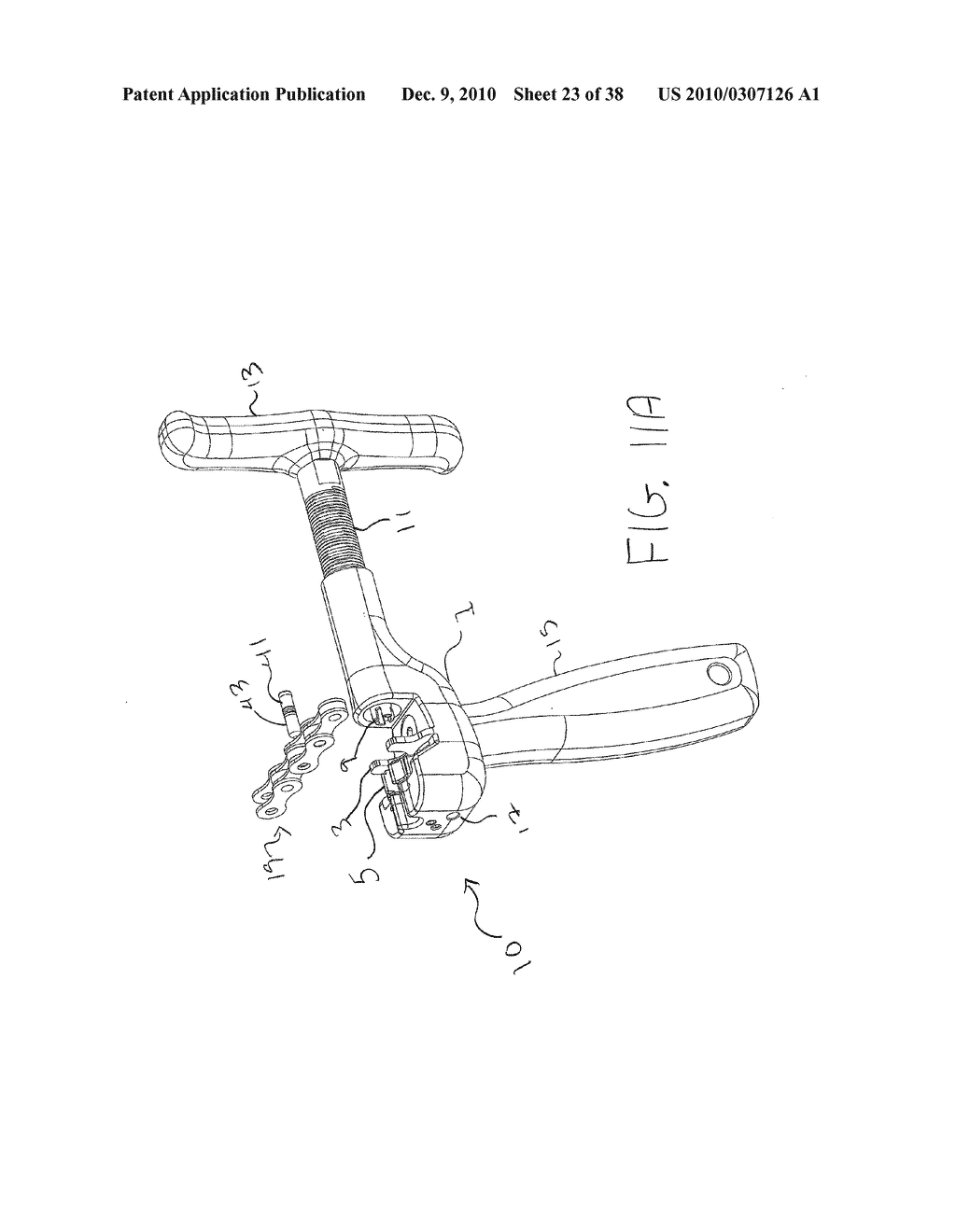 TOOL FOR EXTRACTING AND INSERTING PINS OF ROLLER CHAINS - diagram, schematic, and image 24