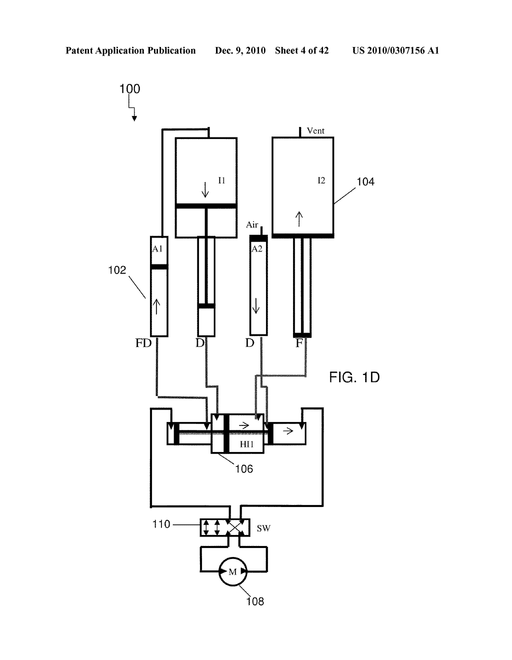 Systems and Methods for Improving Drivetrain Efficiency for Compressed Gas Energy Storage and Recovery Systems - diagram, schematic, and image 05