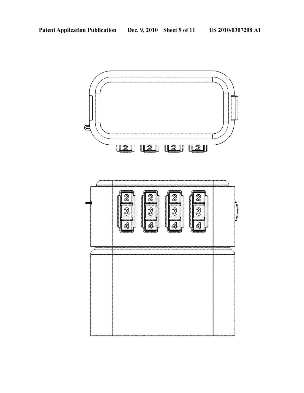 LOCKING PILL BOTTLE - diagram, schematic, and image 10