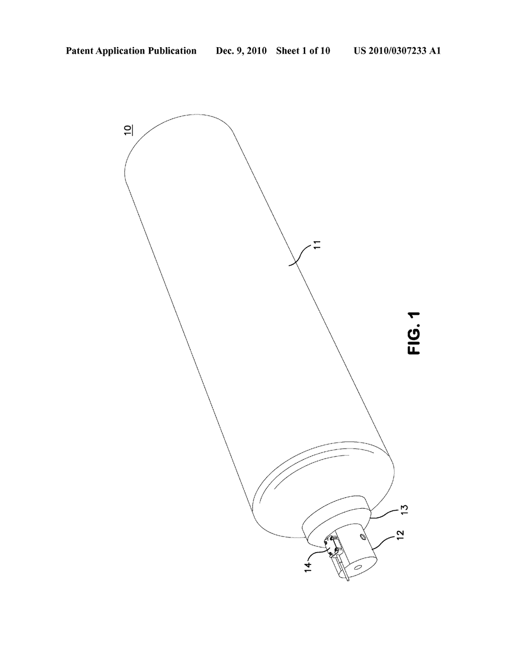 Hydraulic Accumulator with Position Sensor - diagram, schematic, and image 02