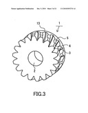 Worm Wheel, Method of Producing Injeciton-Molding Die for Worm Wheel, and Method of Producing Worm Wheel diagram and image