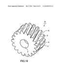Worm Wheel, Method of Producing Injeciton-Molding Die for Worm Wheel, and Method of Producing Worm Wheel diagram and image