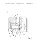 Flywheel, internal combustion engine with flywheel and system comprising an internal combustion engine and a machine driven thereby diagram and image