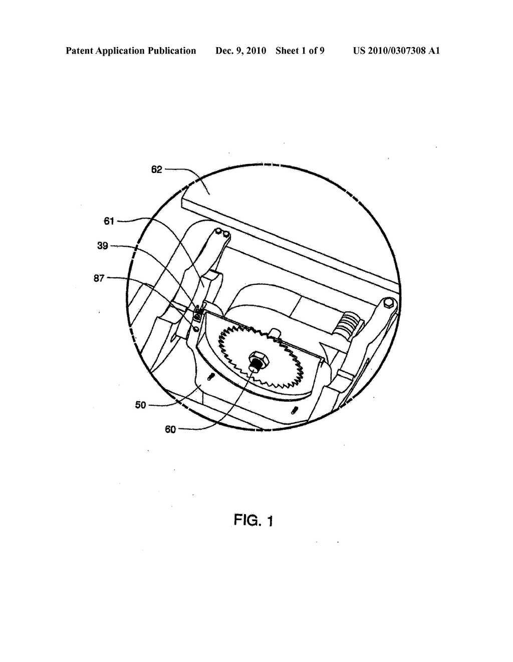 BLADE ENCLOSURE FOR A TABLE SAW - diagram, schematic, and image 02