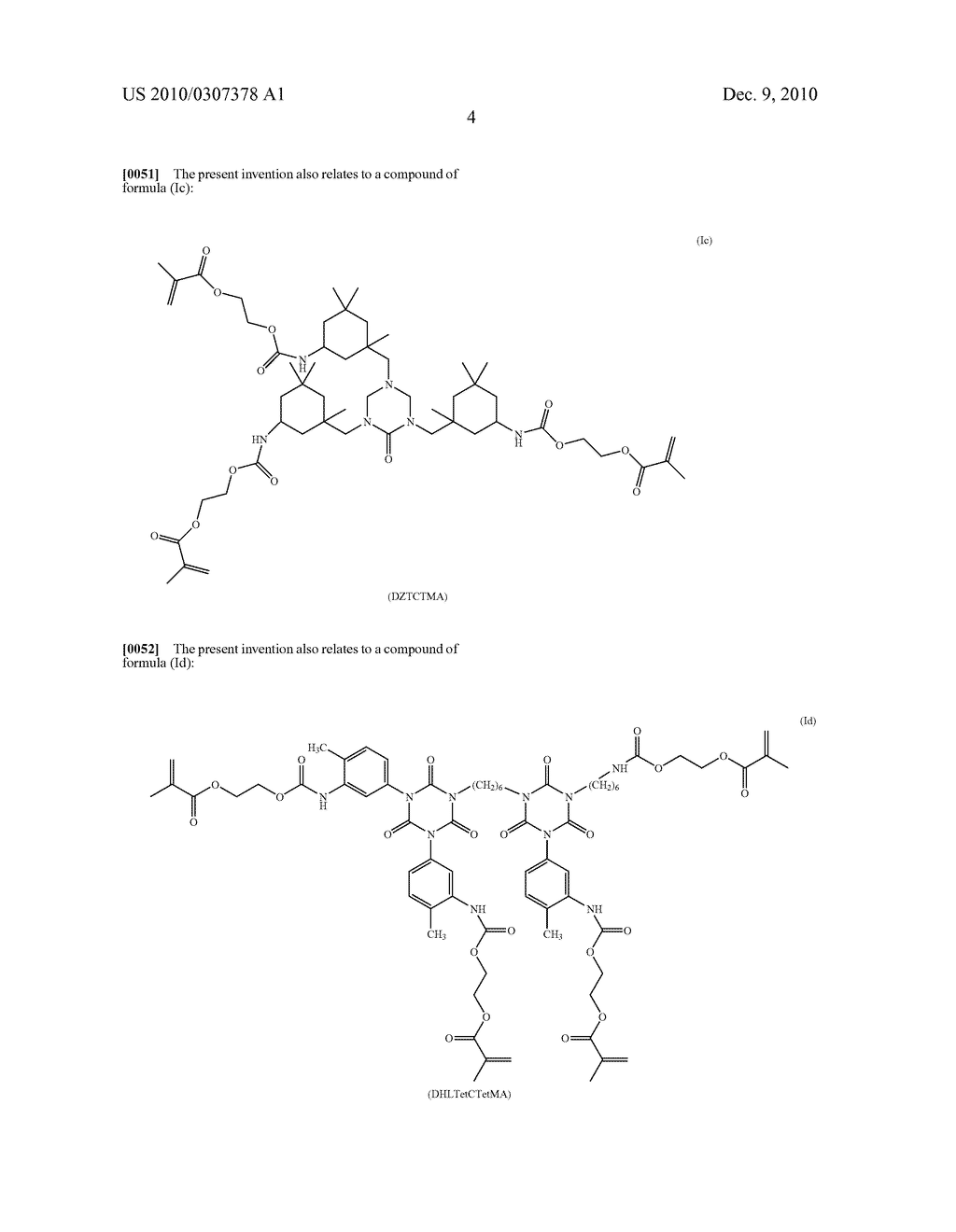 CARBAMATE-METHACRYLATE MONOMERS AND THEIR USE IN DENTAL APPLICATIONS - diagram, schematic, and image 16