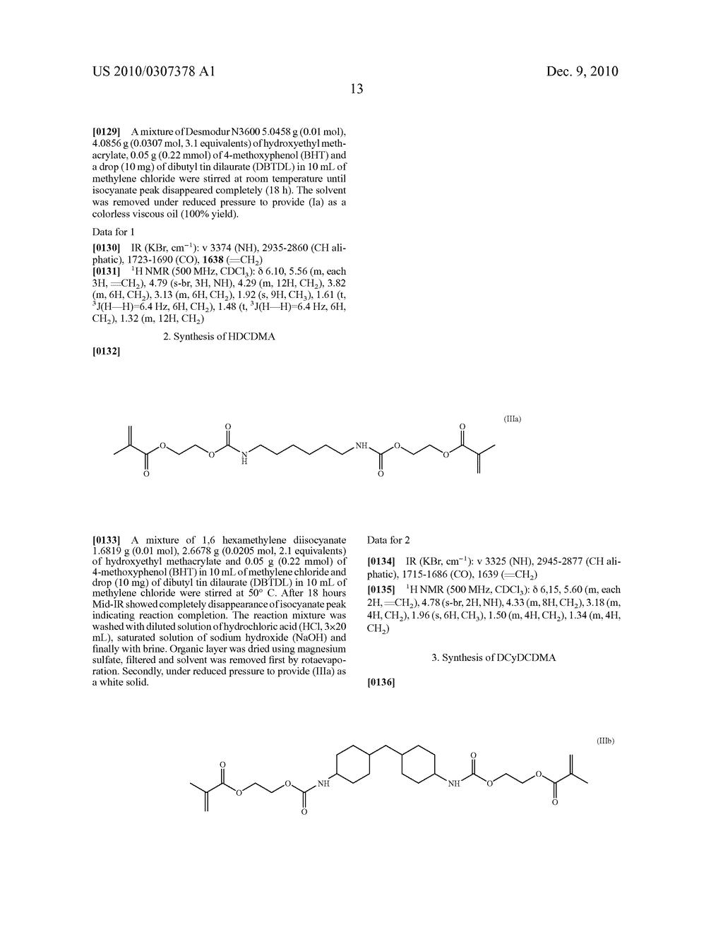 CARBAMATE-METHACRYLATE MONOMERS AND THEIR USE IN DENTAL APPLICATIONS - diagram, schematic, and image 25