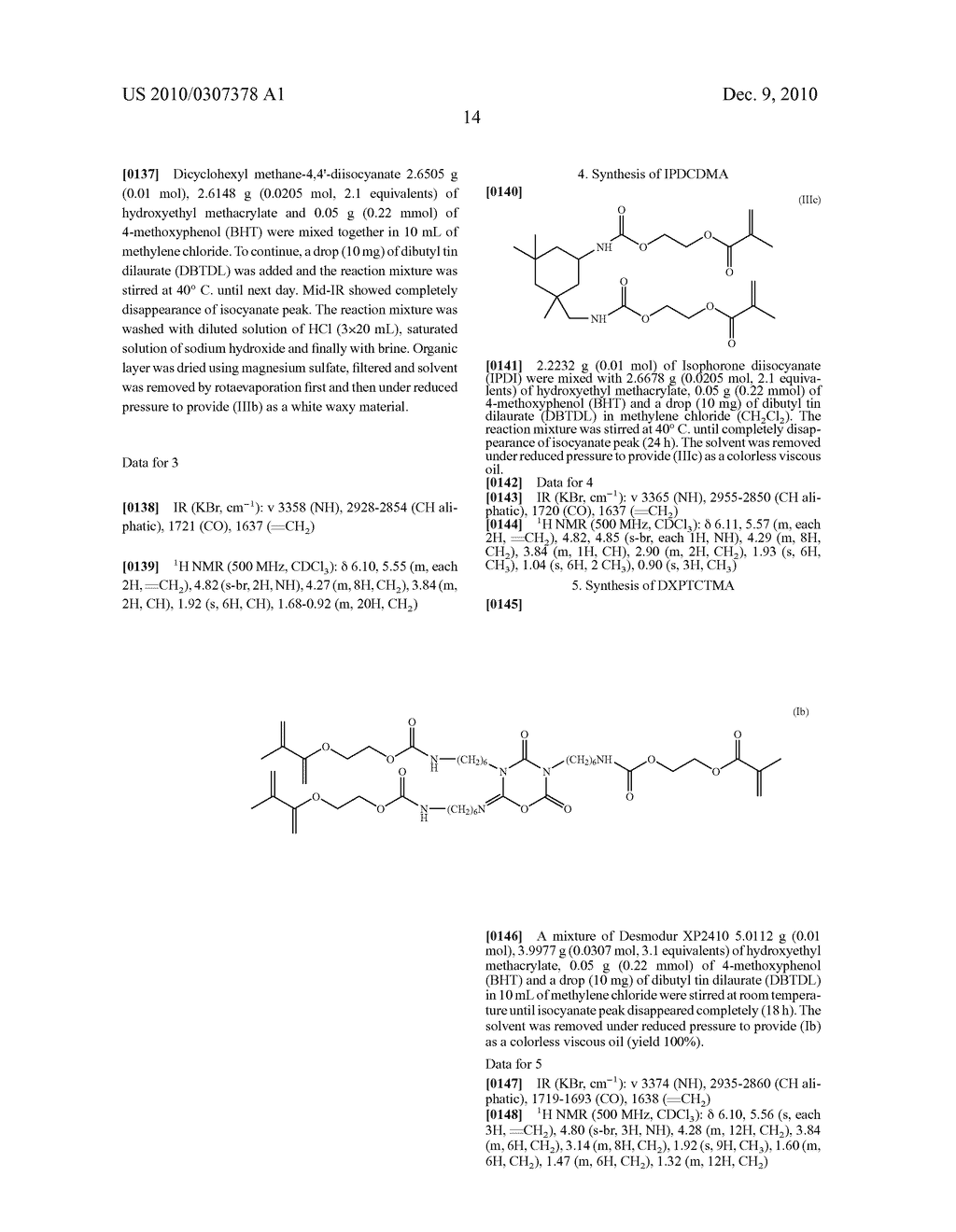 CARBAMATE-METHACRYLATE MONOMERS AND THEIR USE IN DENTAL APPLICATIONS - diagram, schematic, and image 26