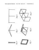 Collapsible, self-supporting pet enclosure diagram and image