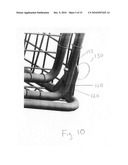 Collapsible, self-supporting pet enclosure diagram and image